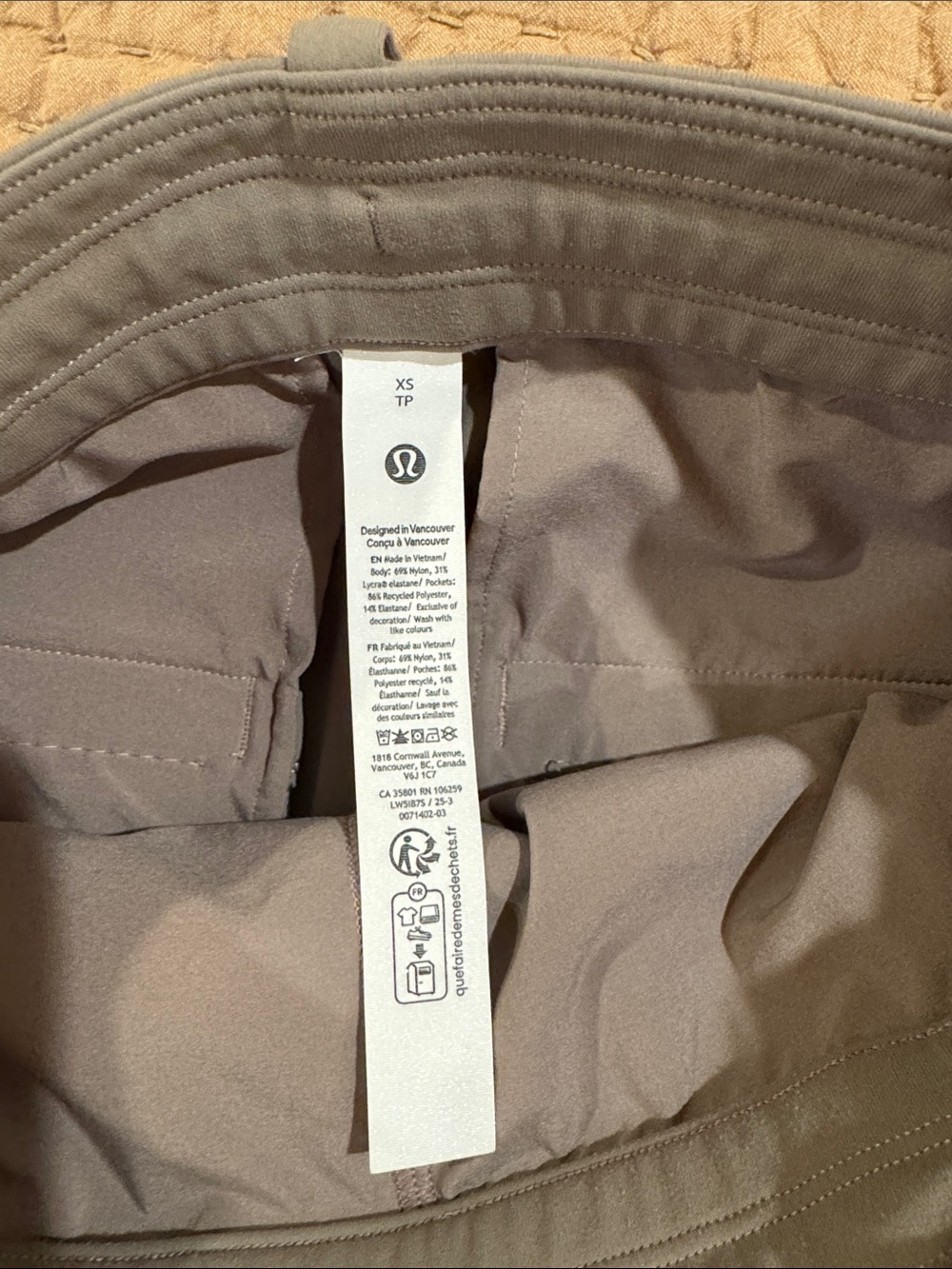 Lululemon Daydrift High-Rise Straight-Leg Trouser *Regular Length XS - Picture 5 of 8